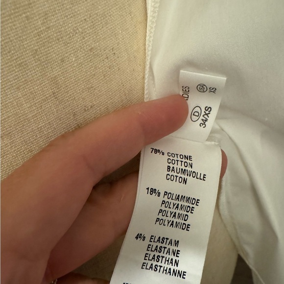 Fabiana Filippi White Button Down - Picture 6 of 6